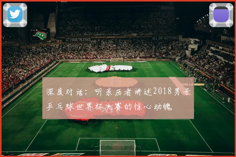 深度对话:听亲历者讲述2018男子乒乓球世界杯决赛的惊心动魄
